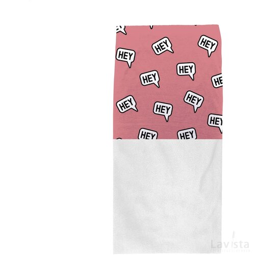 Fleece buff Wit