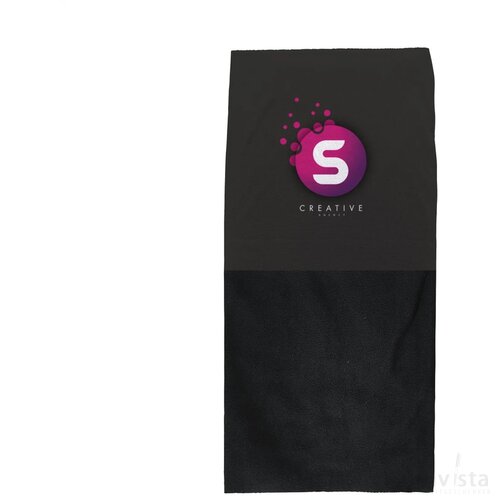 Fleece buff Zwart