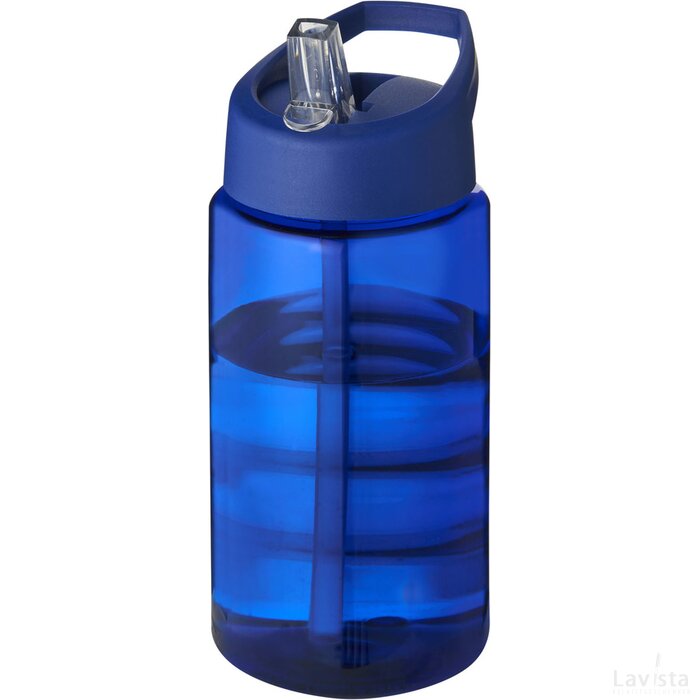 H2O Bop 500 ml sportfles met tuitdeksel Blauw