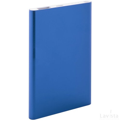 Flatfour Powerbank (Kobalt) Blauw