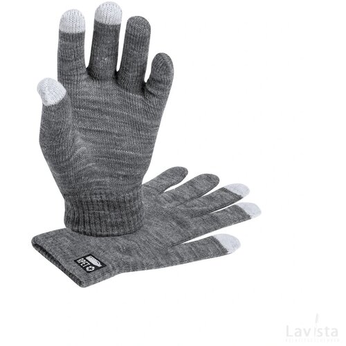 Despil Rpet Touchscreen Handschoenen Donker Grijs