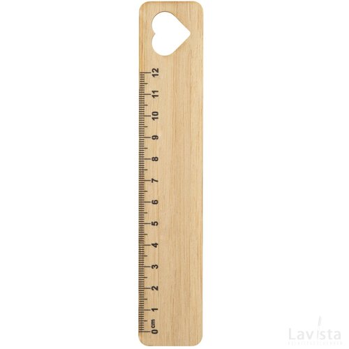 Rooler Bamboo Lineaal, Poot Naturel