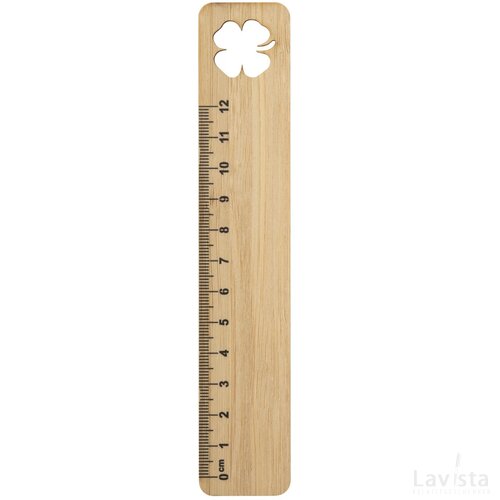Rooler Bamboo Lineaal, Poot Naturel