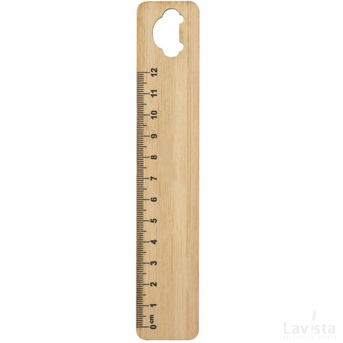 Rooler Bamboo Lineaal, Poot Naturel