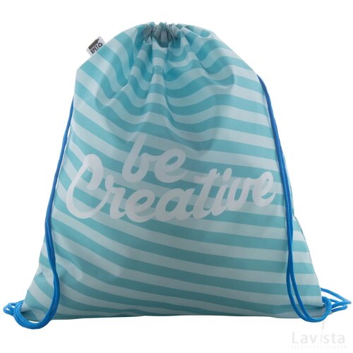 Creadraw Rpet Custom Made Trekkoord Tas (Kobalt) Blauw