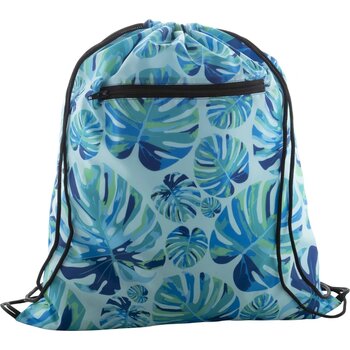 Creadraw Zip Custom Made Tas Met Trekkoord Zwart