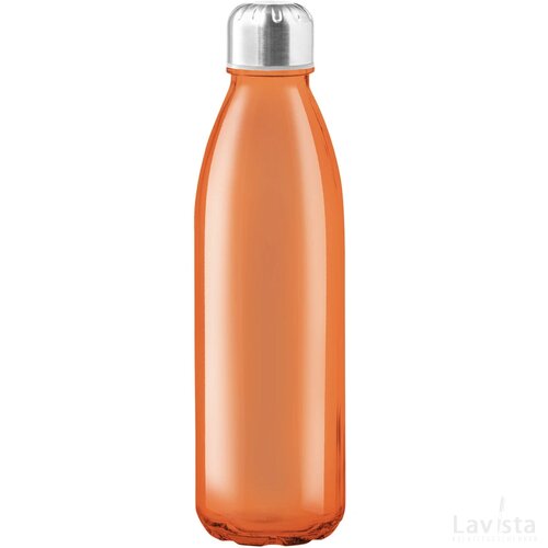 Sunsox Glazen Sportfles Oranje