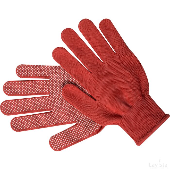 Hetson Handschoenen Rood