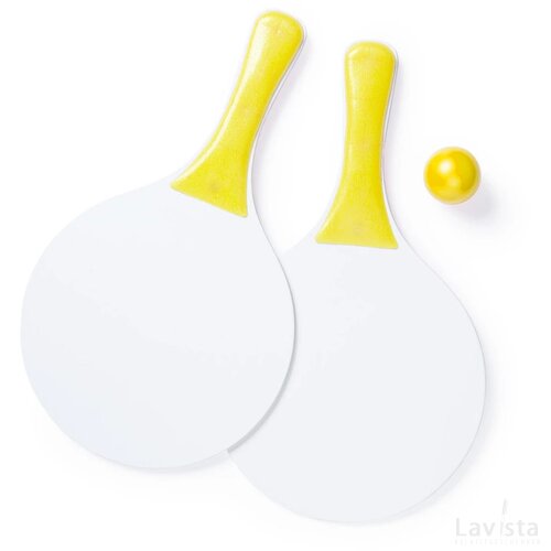 Cupsol Beachtennisset Geel