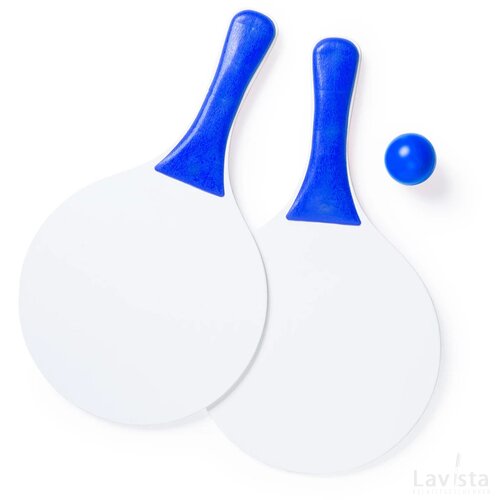 Cupsol Beachtennisset (Kobalt) Blauw