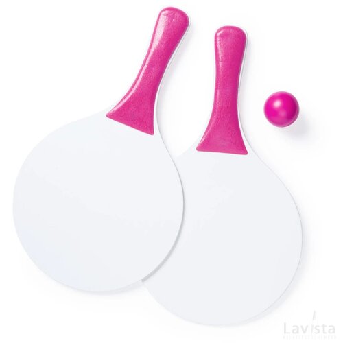 Cupsol Beachtennisset Roze