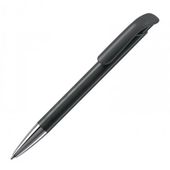 Balpen Atlas hardcolour metal tip zwart
