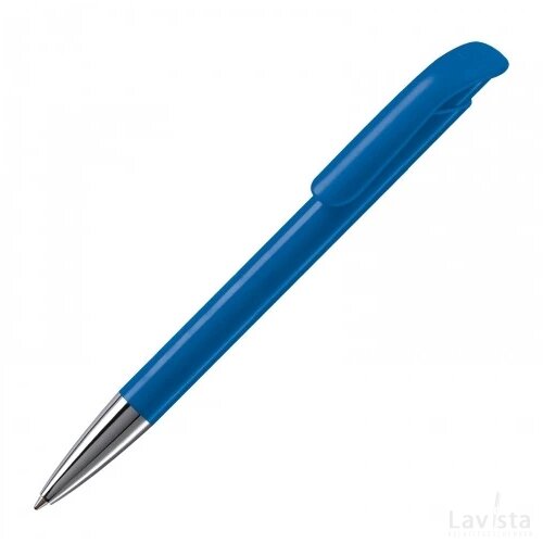 Balpen Atlas hardcolour metalen tip Blauw