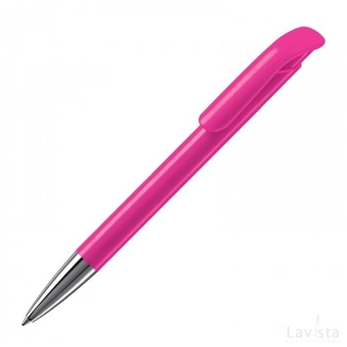 Balpen Atlas hardcolour metal tip roze