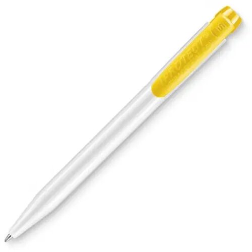 Balpen IProtect hardcolour wit / geel