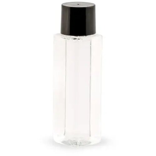Flesje met douchgel en shampoo (50 ml) Zwart