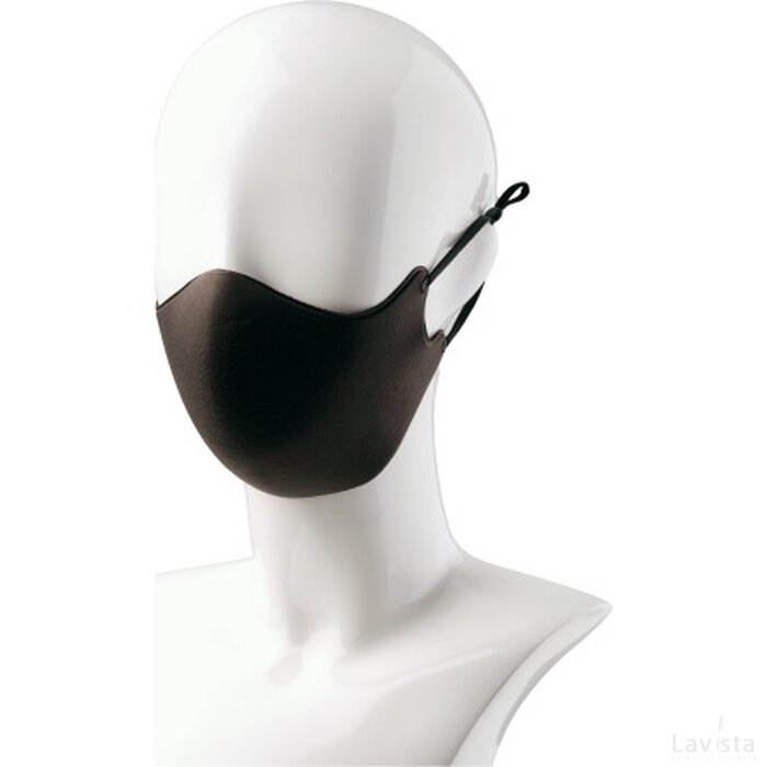 Herbruikbaar gezichtmasker Scuba Zwart