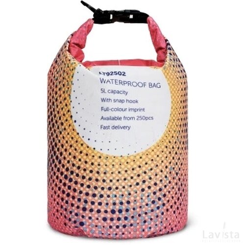 Custom-made waterwerende tas 5L IPX5 full-colour