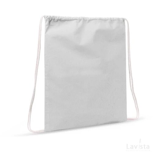 Rugzak OEKO-TEX® katoen 35x45cm wit