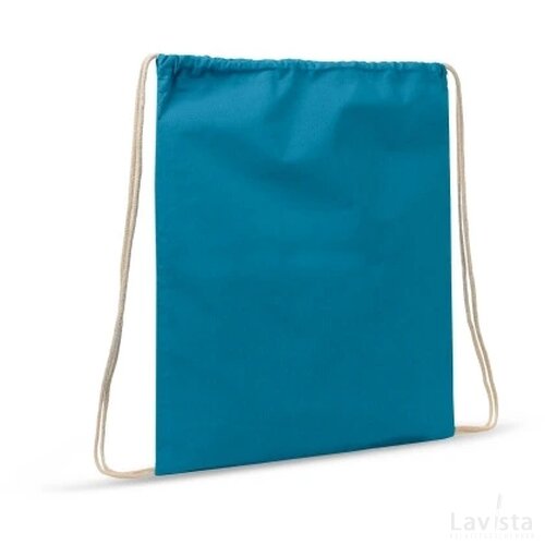 Rugzak OEKO-TEX® katoen 35x45cm blauw