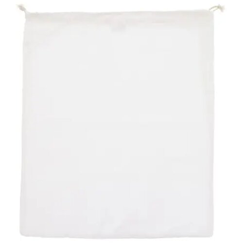 Herbruikbaar groente & fruit zakje OEKO-TEX® katoen 40x45cm wit