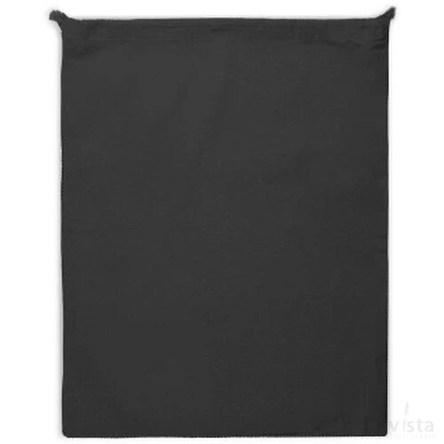 Herbruikbaar groente & fruit zakje OEKO-TEX® katoen 40x45cm zwart