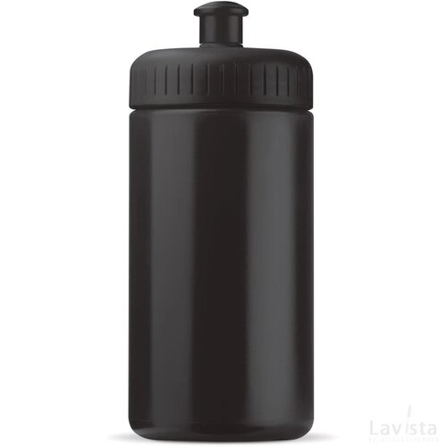 Sportbidon classic 500ml zwart