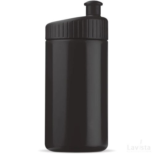 Sportbidon design 500ml zwart