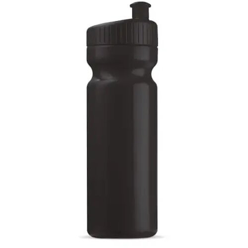 Sportbidon design 750ml zwart