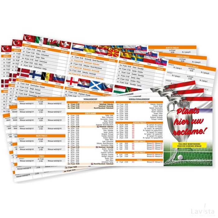 EK 2021 (EURO 2020) Wedstrijdschema