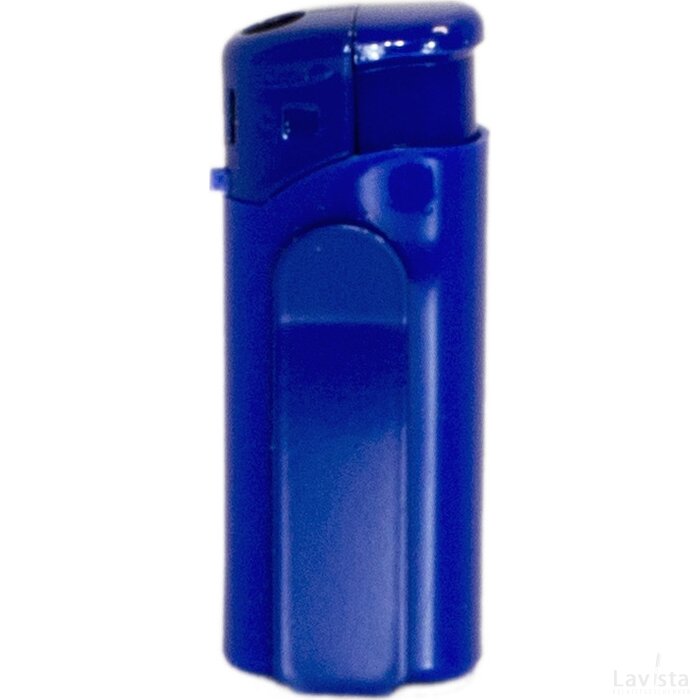 Aansteker Atomic mini clip blauw