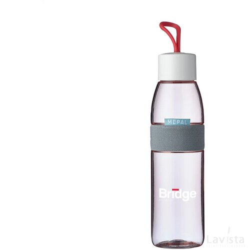 Mepal waterfles Ellipse 500ml Nordic red