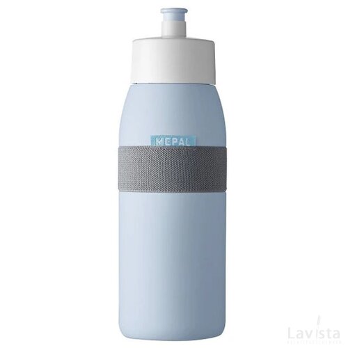 Mepal bidon ellipse 500ml nordic blue