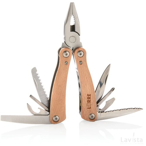 Houten multitool bruin