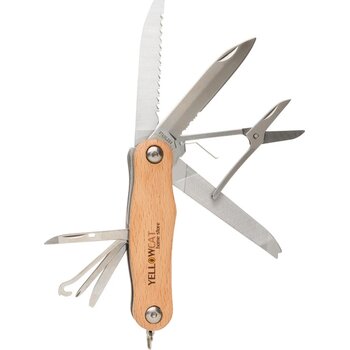 Houten zakmes bruin