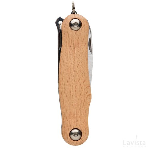 Houten zakmes bruin