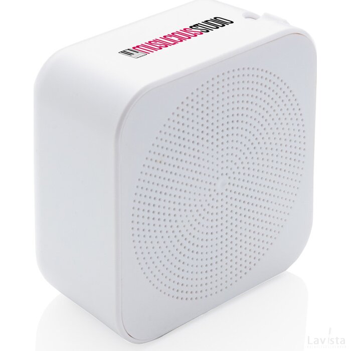 3W Antimicrobiële draadloze speaker wit