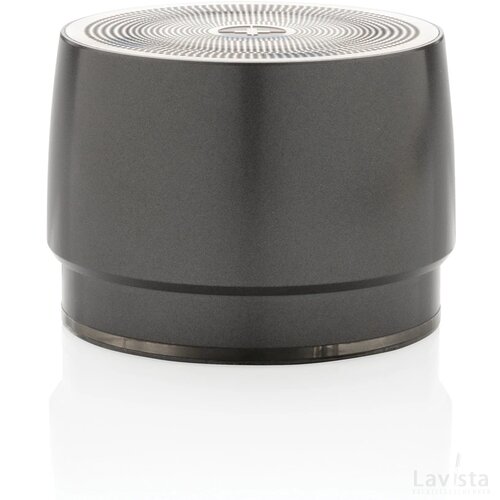 Swiss Peak 5W draadloze bass speaker grijs, grijs