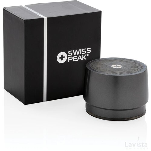 Swiss Peak 5W draadloze bass speaker grijs, grijs