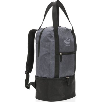 3-in-1 koel rugzak en handtas grijs, zwart