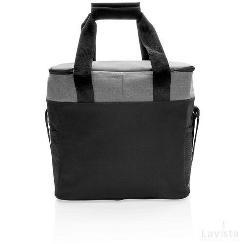 Grote basic koeltas grijs, zwart