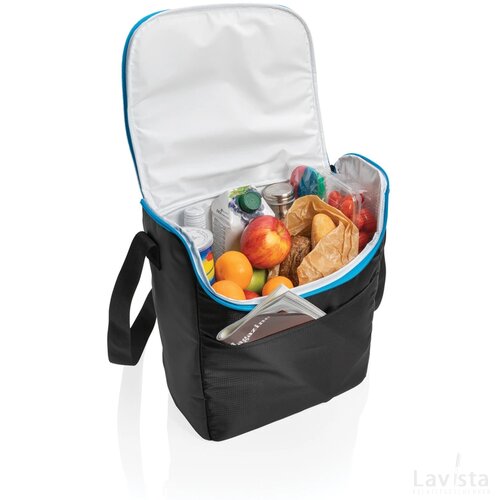 Explorer medium outdoor koeltas zwart, blauw