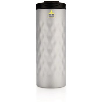 Geometric tumbler zilver