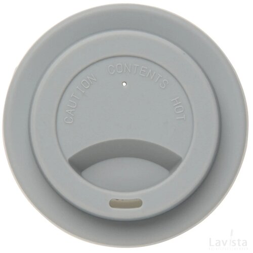 Herbruikbare koffiebeker 270ml grijs