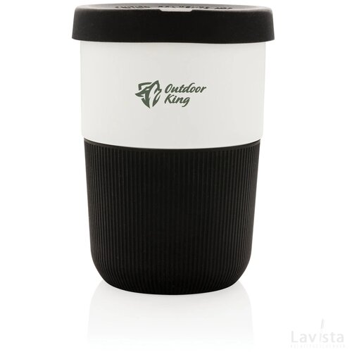 PLA cup coffee to go 380ml zwart