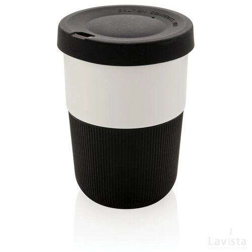 PLA cup coffee to go 380ml zwart