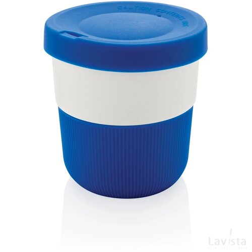 PLA cup coffee to go 280ml blauw