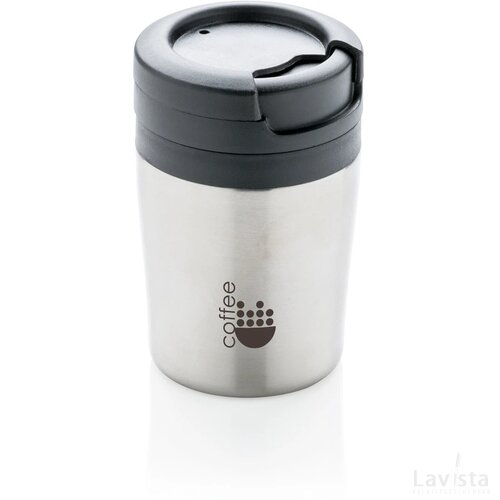 Coffee to go mok zilver