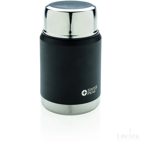 Swiss Peak Elite copper vacuüm voedselcontainer zwart
