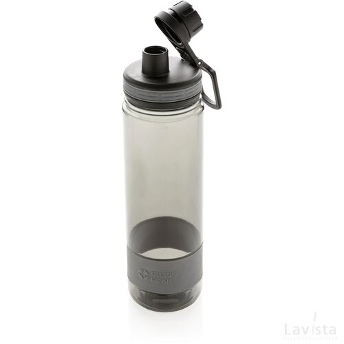 Tritan fles grijs, antraciet